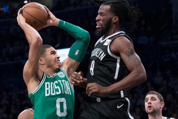 Jayson Tatum came up big down the stretch as Boston beat Brooklyn on Saturday