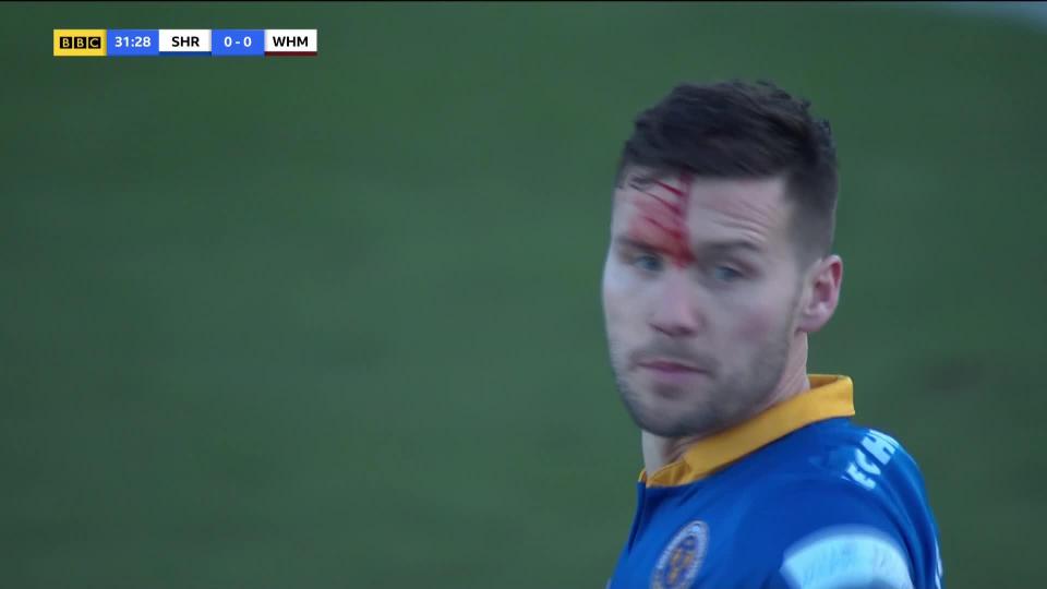  The 32-year-old came through the back of the Ghanaian international during the FA Cup third round cash