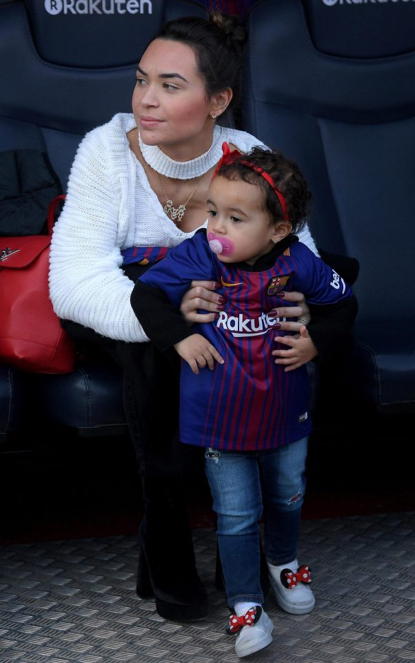  Aine Coutinho, husband Philippe and their two children will make their home in Barcelona