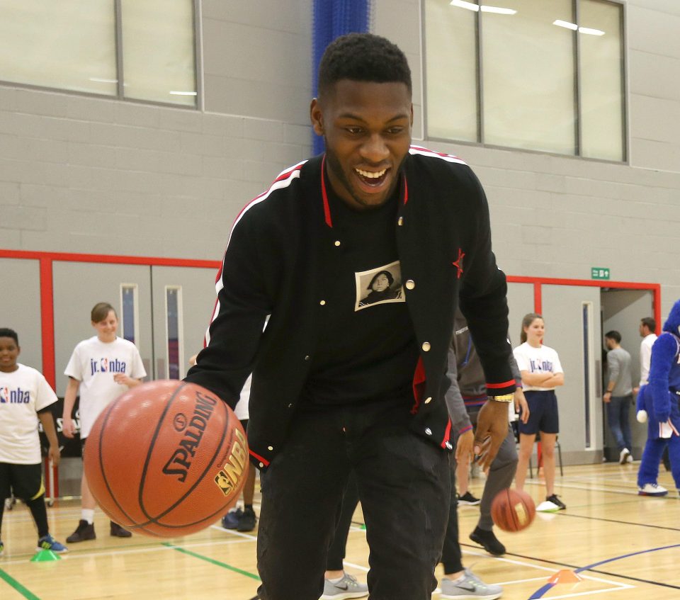 Timothy Fosu-Mensah looked like he was having a great time