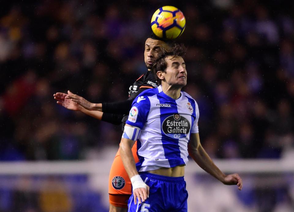 Francis Coquelin made his Valencia debut in a 3-1 win over Deportivo La Coruna