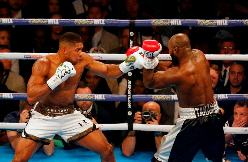  Anthony Joshua has become the biggest name in heavyweight boxing