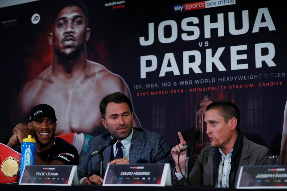 Anthony Joshua and Joseph Parker were speaking ahead of their March fight