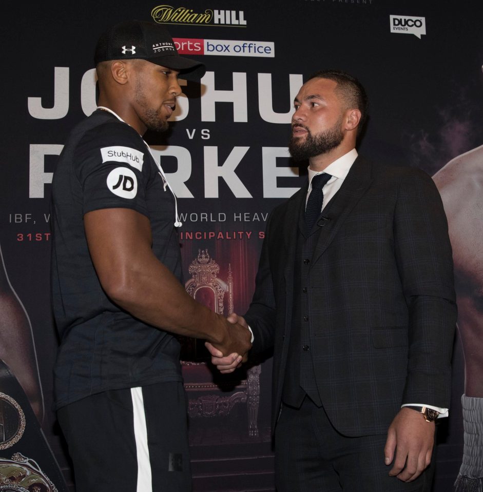 Anthony Joshua and Joseph Parker spoke out ahead of their March fight