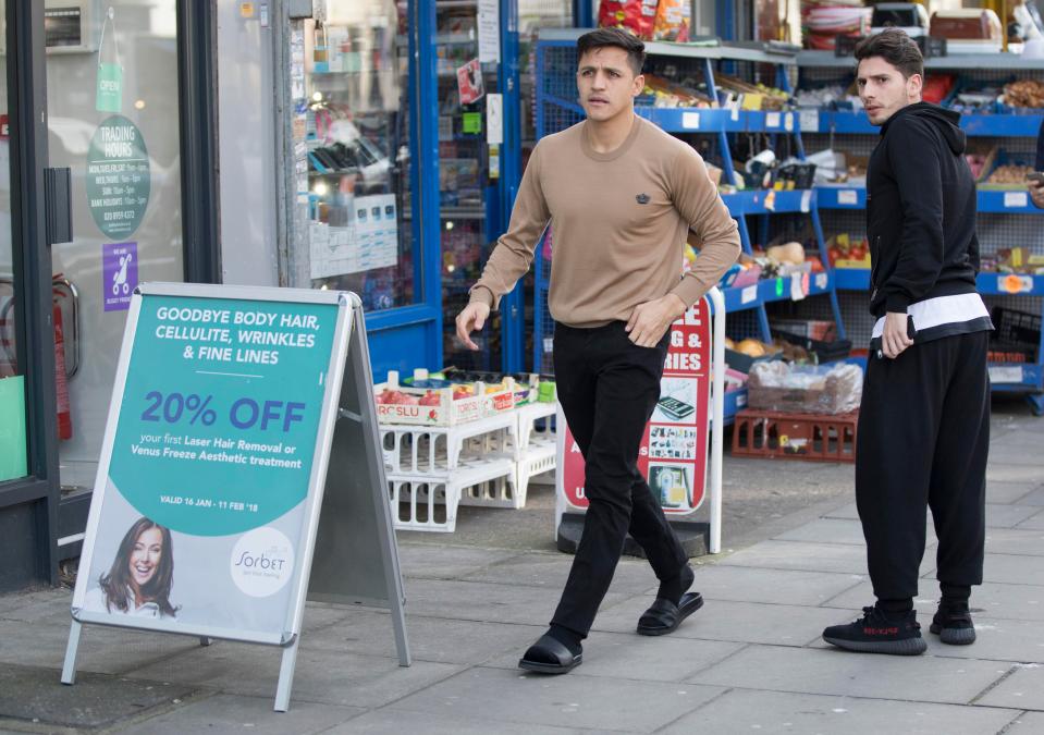 Alexis Sanchez may have just enjoyed his last-ever haircut in North London as he mulls Man United switch