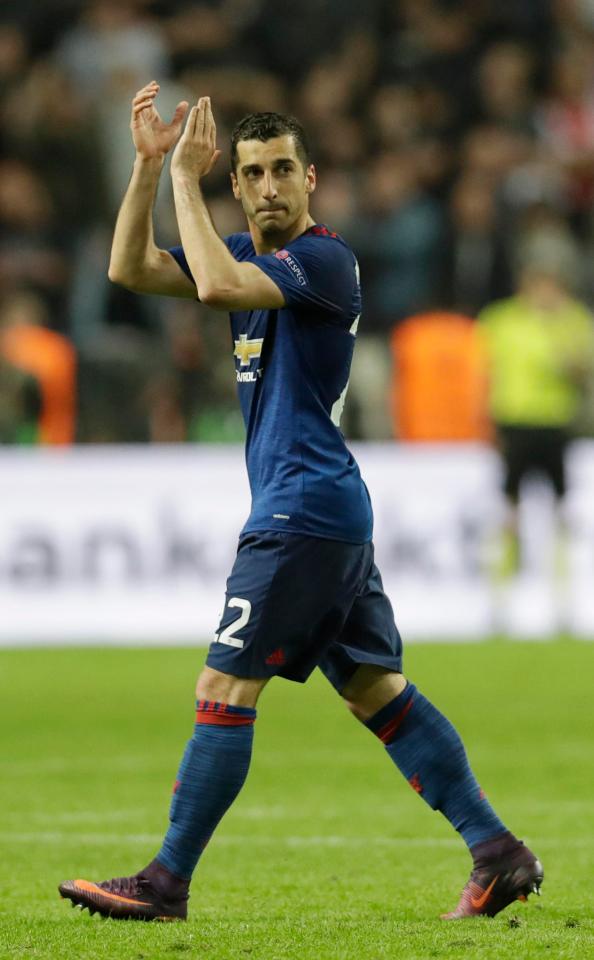  The Armenian winger is going to Arsenal in a straight swap with Alexis Sanchez