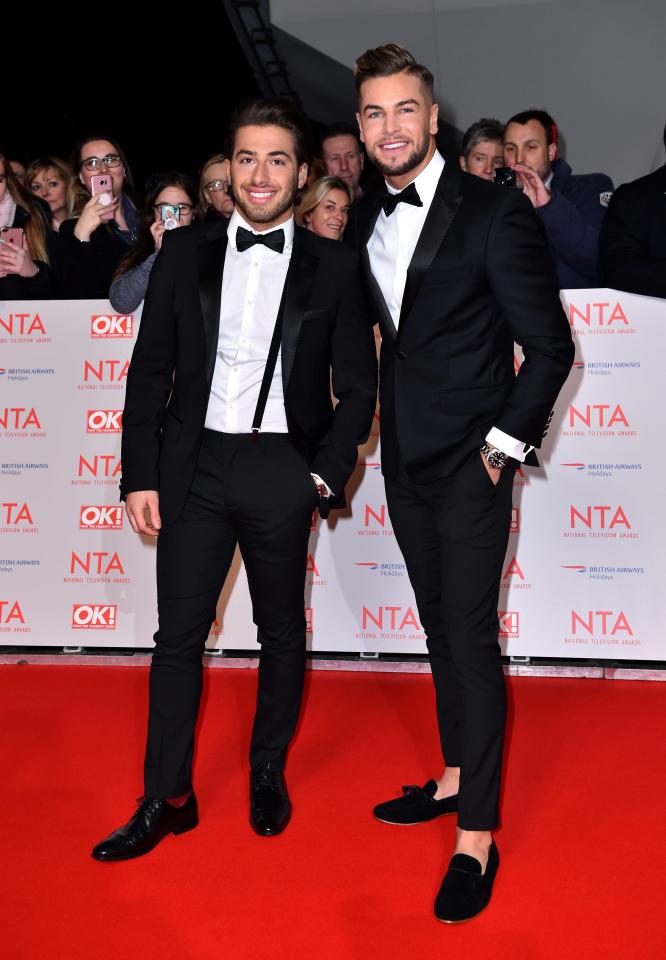 Kem Cetinay and Chris Hughes