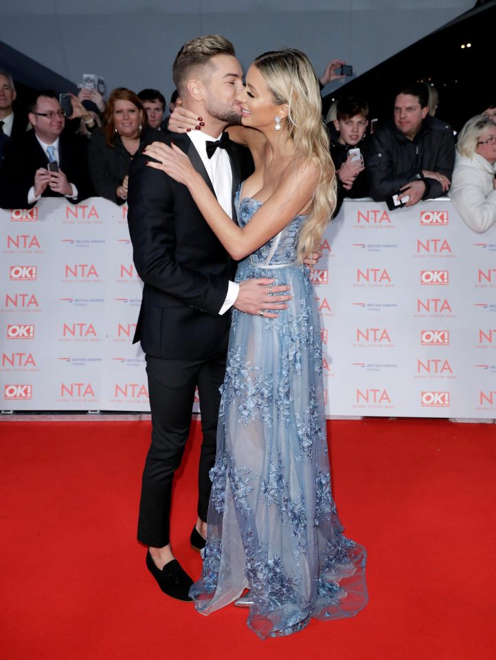 Chris Hughes and Olivia Attwood