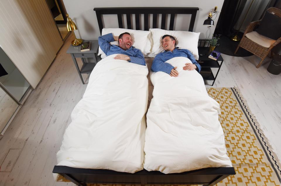  The spread comes as two separate duvets and costs £40