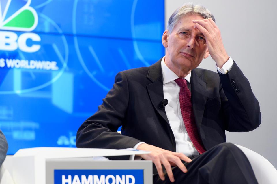  In an interview with The Sun Liam Fox urged senior Brexiteers such as Jacob Rees-Mogg and Theresa Villiers to stop attacking Philip Hammond