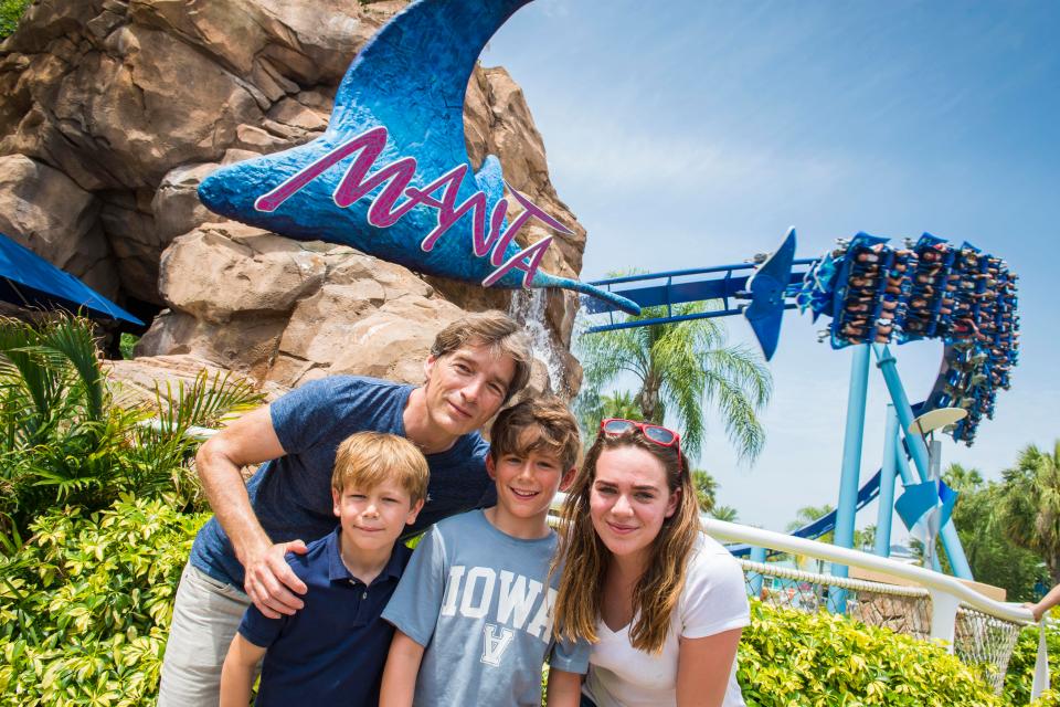  The Gill family on their magical family vacation