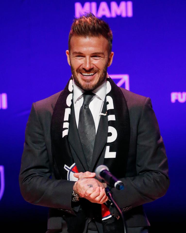  Beckham is aiming to bring the top players from Europe into his team