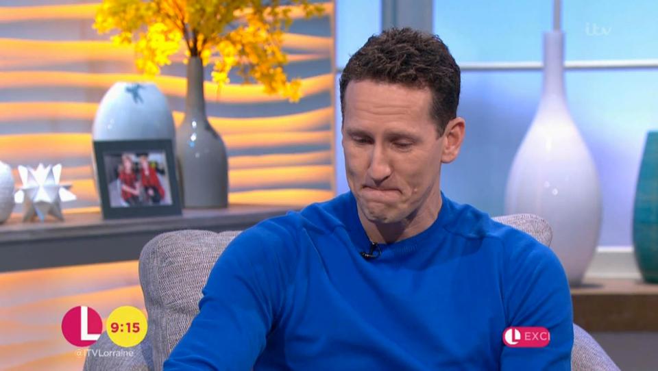  Brendan looked visibly upset when he broke the news on Lorraine that he won't be returning to Strictly
