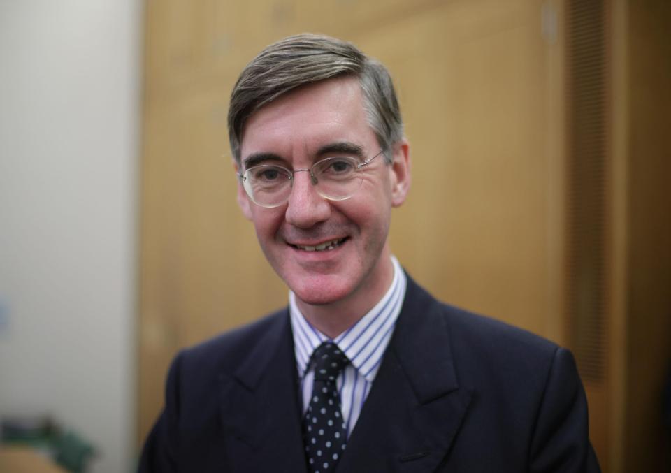  Arch Eurosceptic Jacob Rees Mogg said it was “great” the PM was “proposing a positive Brexit message”