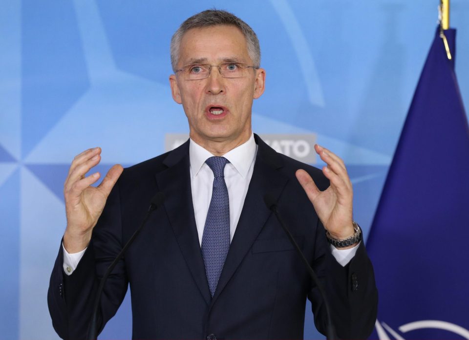 Former Norwegian prime minister General Jens Stoltenberg said it was an "honour" to have Jolie involved