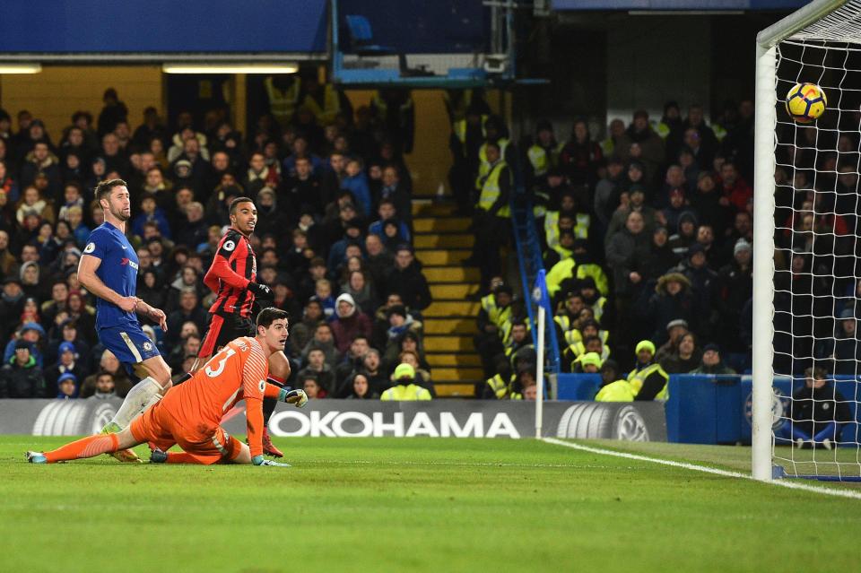 Junior Stanislas then made it 2-0 to Bournemouth against a poor Chelsea side
