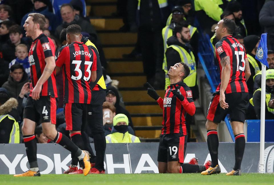 Ex-West Ham man Stanislas was terrorising the Chelsea back line and scored a deserved goal