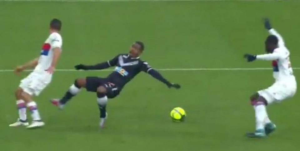  But he's about to hit the deck after kicking thin air