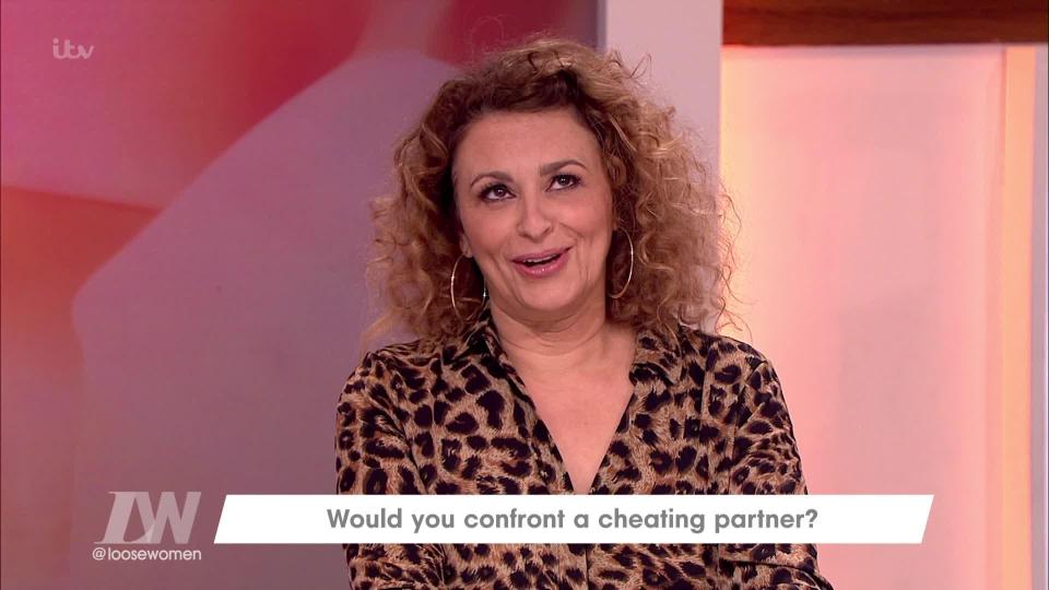  The Loose Women star gave one cash so he could leave the country