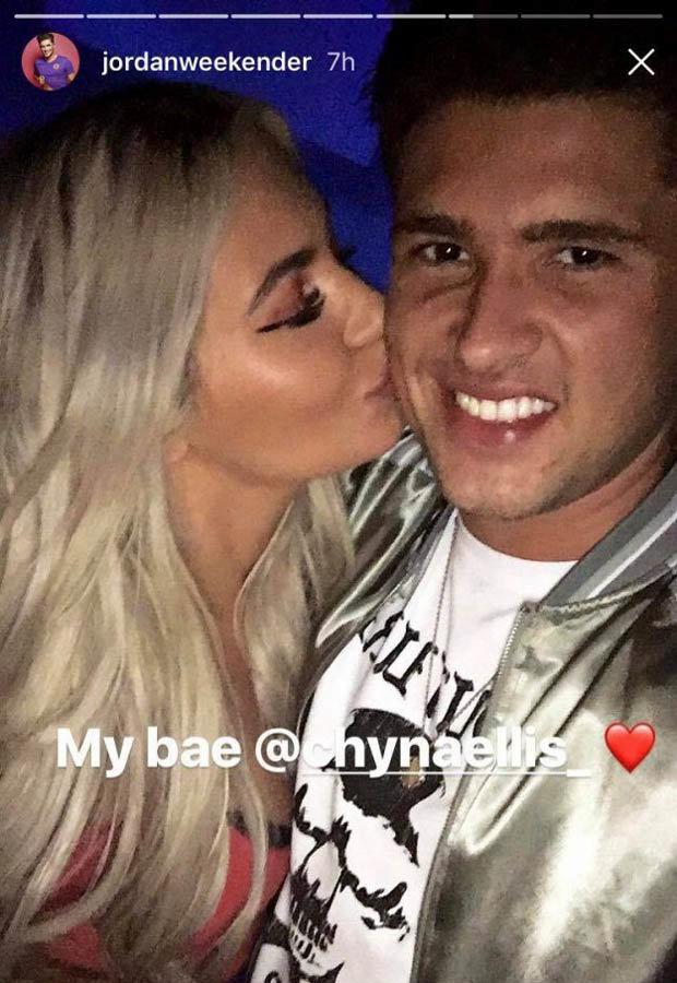  Chyna and Jordan were a couple