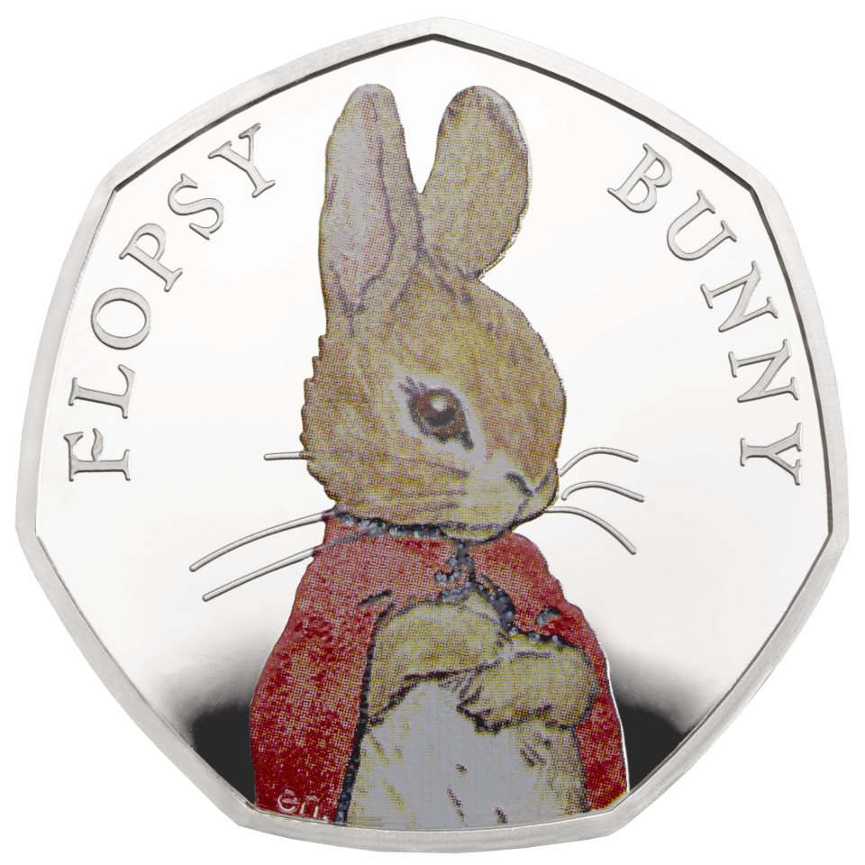  The four new designs will be added to the Royal Mint’s Beatrix Potter collection, first launched in 2016 to commemorate 150 years since her birth