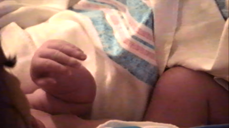 There was also a sneak peek at Kylie and Travis' baby daughter