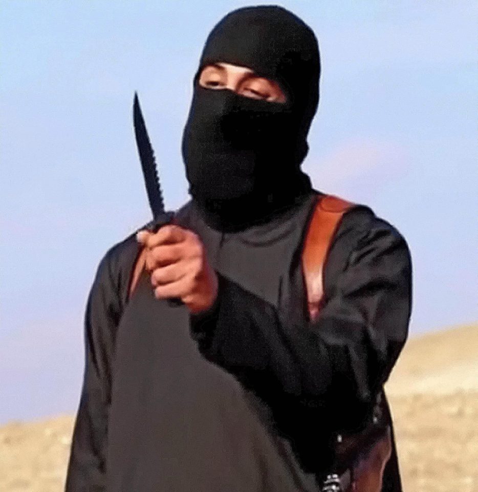 'Jihadi John' was pictured in numerous execution videos beheading people