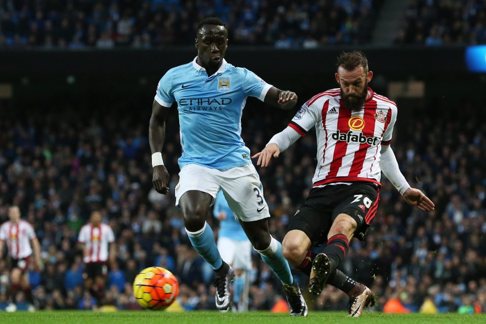 Bacary Sagna was at Manchester City for three years from 2014 to 2017