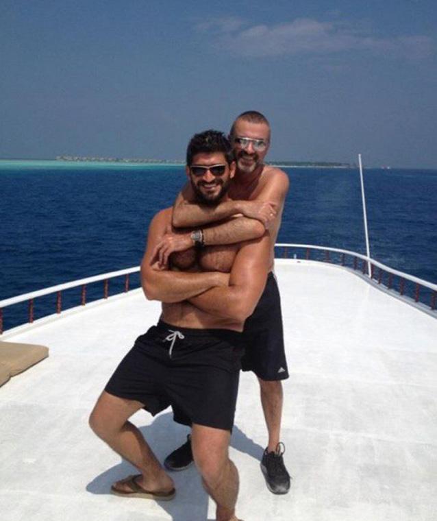 George and Fadi dated from 2009 up until the singer's death in 2016