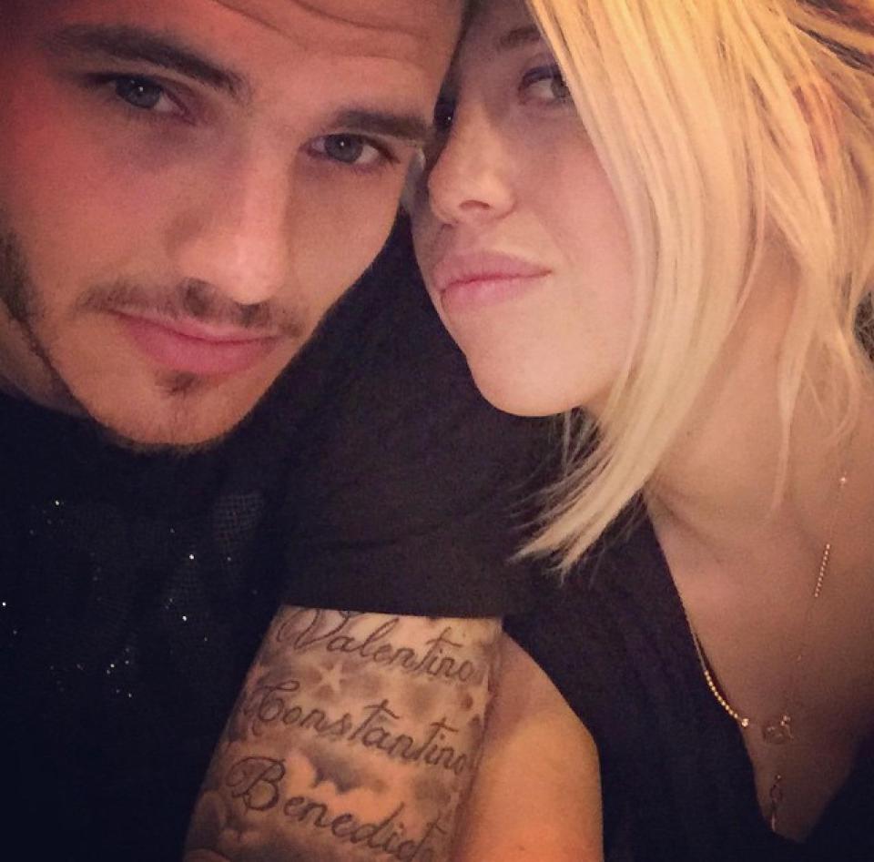 Inter Milan star Mauro Icardi's wife and agent is Wanda Nara