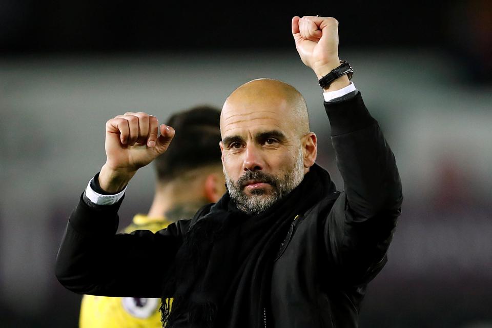  The former Barcelona chief stands on the brink of a Treble with his side