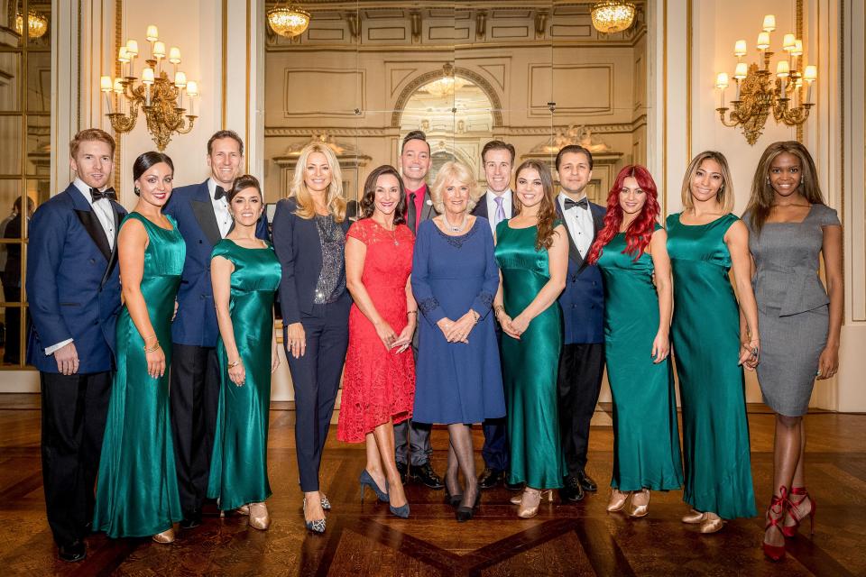  Strictly's dancers attended Buckingham Palace with Camilla while filming the show's Christmas special