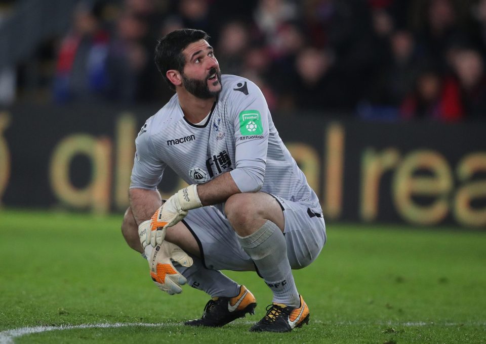 Speroni faces at least eight weeks on the sidelines for Palace