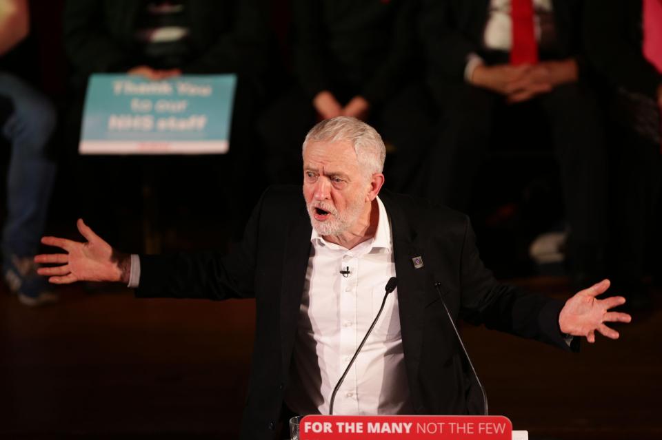 A Labour spokesman said Jeremy Corbyn has met a diplomat but never knowingly talked to a spy