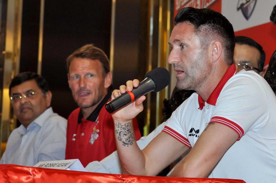  Robbie Keane moved to India to play for Teddy Sheringham but the ex-Man United man was sacked