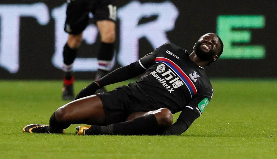  Bakary Sako will miss rest of season with fractured ankle