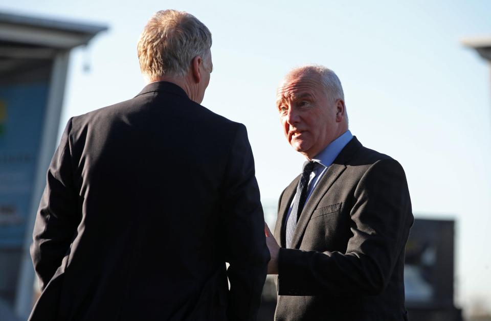  Tony Henry, right, was adamant that his comments were not racist
