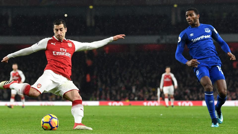  Mkhitaryan made a highly impressive Arsenal debut with three assists against Everton