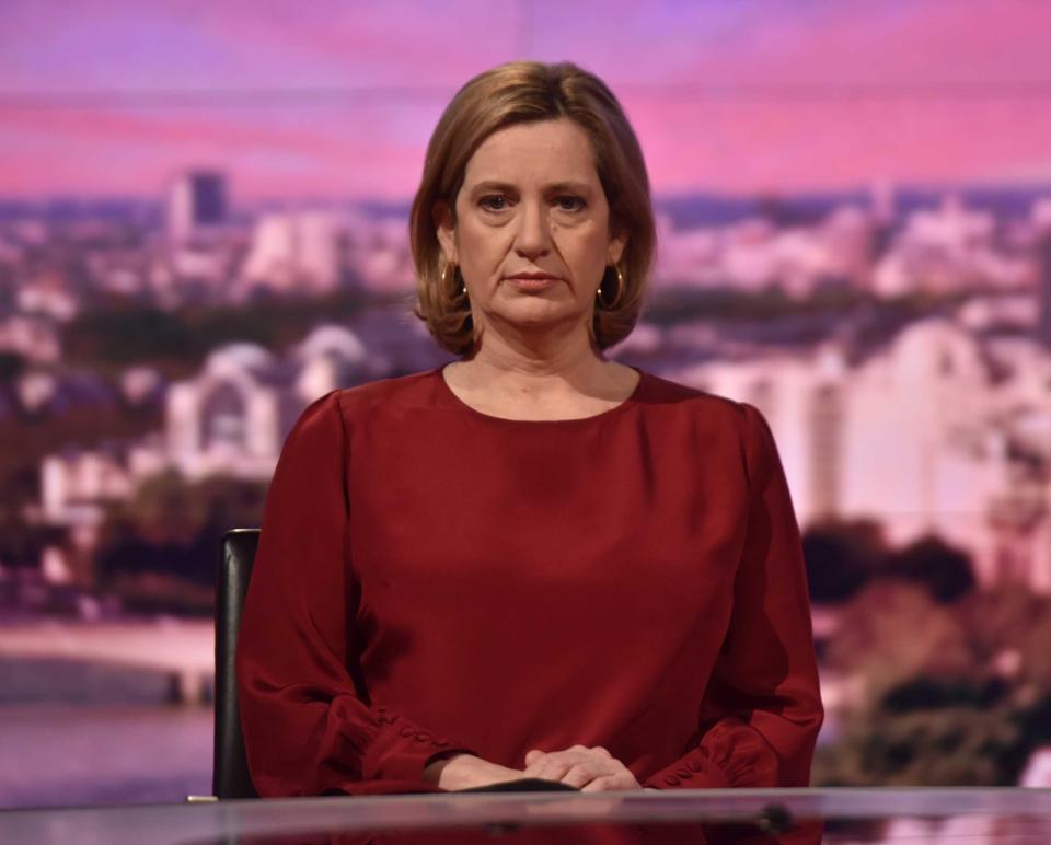  Amber Rudd favours a softer Brexit