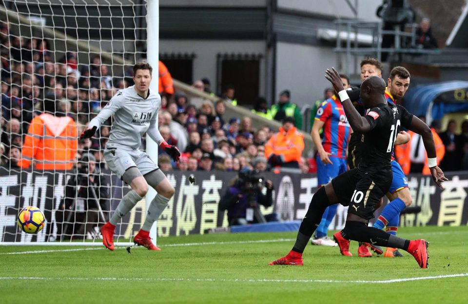 Mo Diame was in the right place at the right time to fire Newcastle into a first-half lead