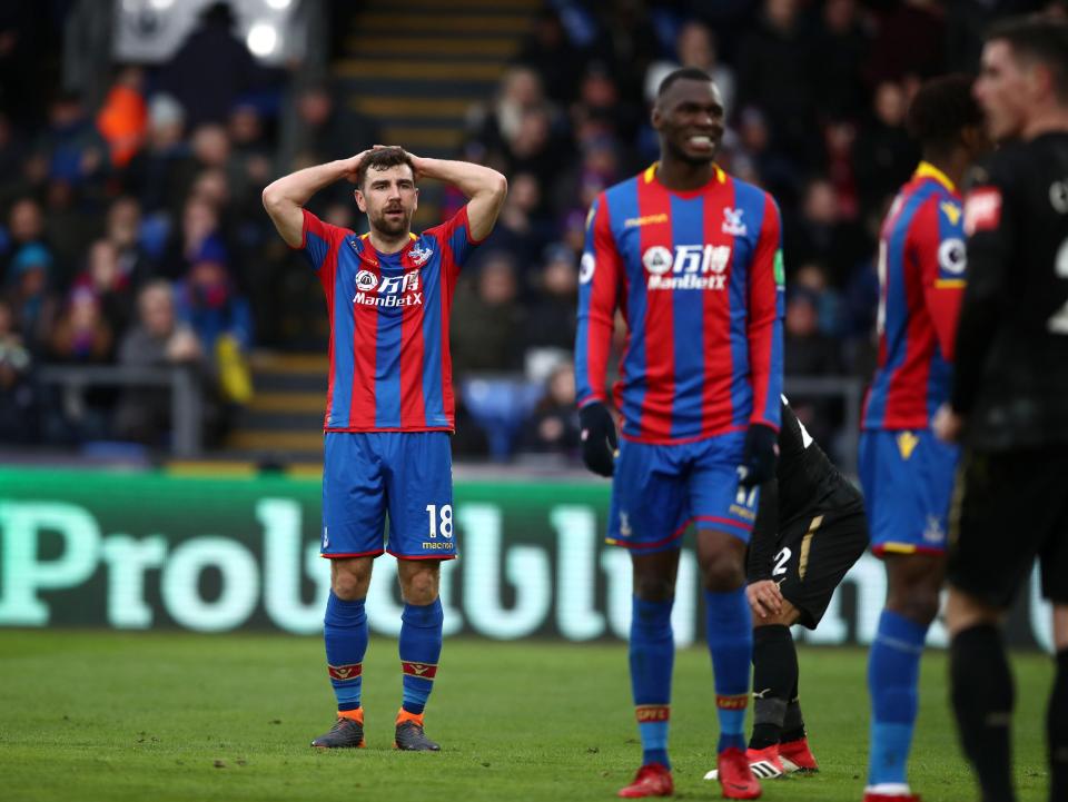 Crystal Palace player reflect on falling behind at home to Newcastle