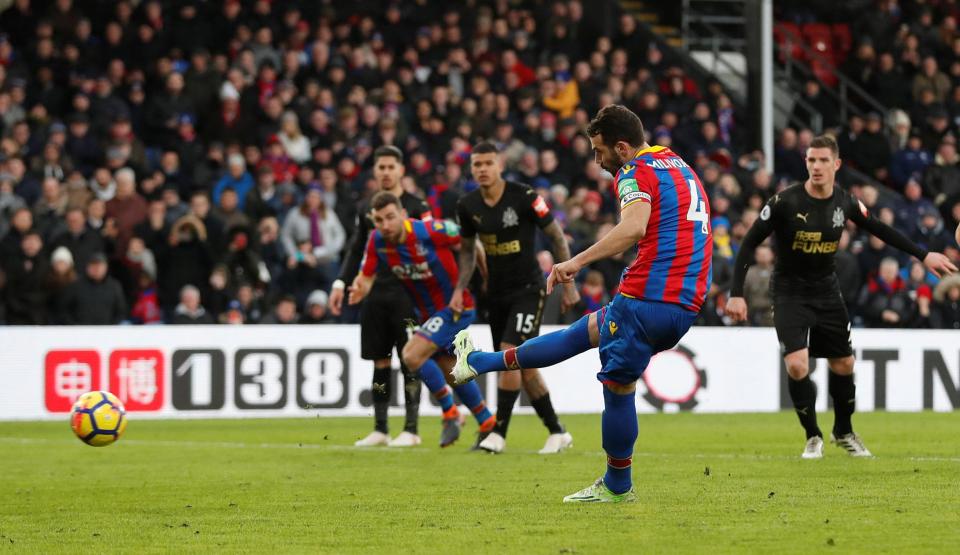 Crystal Palace levelled things up at 1-1 less than 10 minutes thanks to Luka Milivojevic's penalty