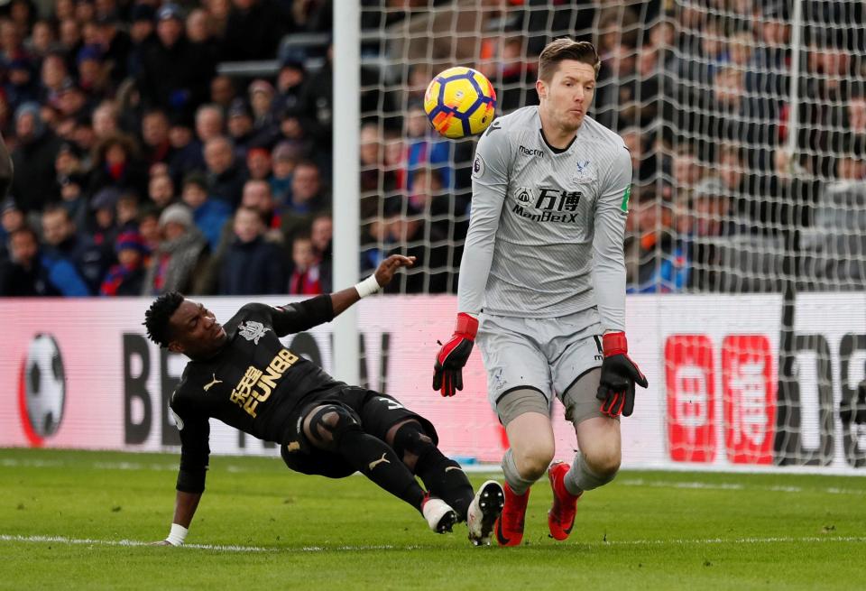  Roy Hodgson only has Wayne Hennessey to rely on