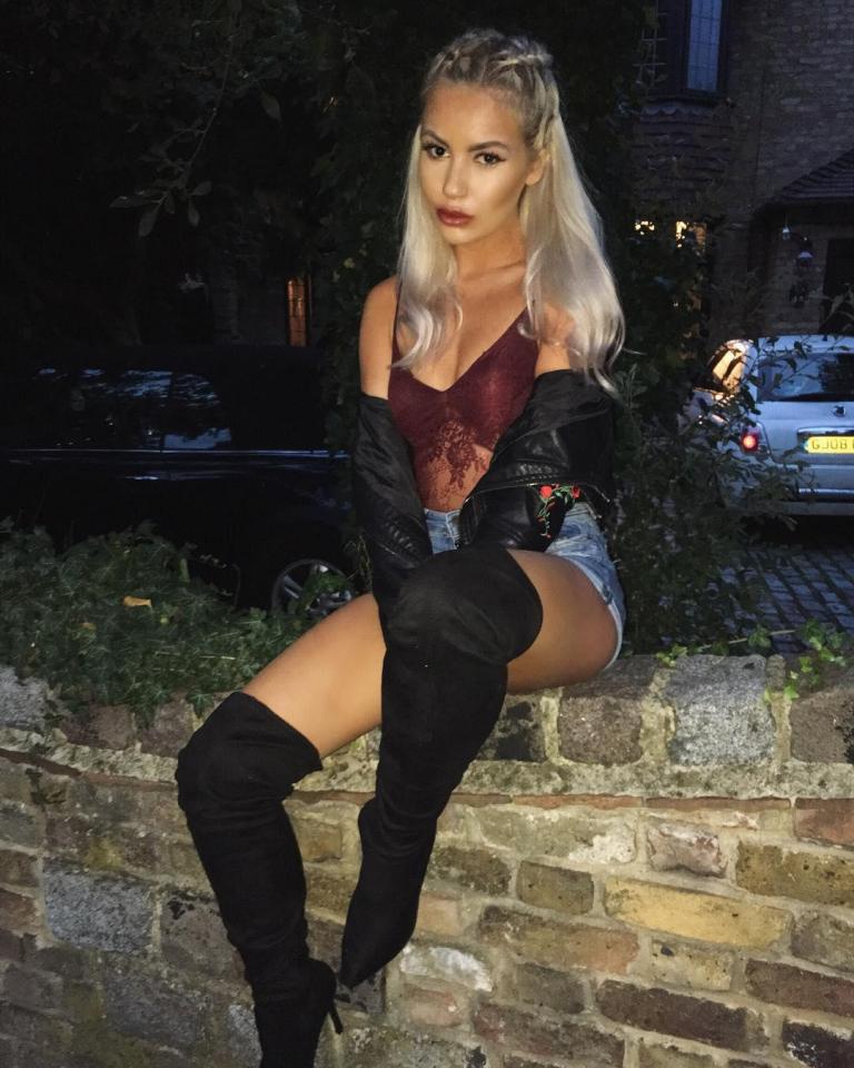  She went out with Jonny Mitchell and Alex Beattie