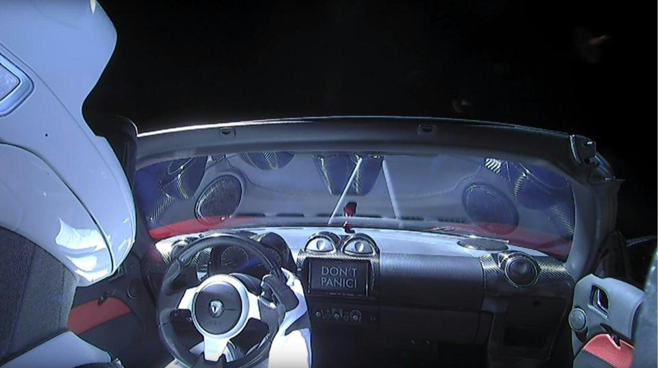  If the Roadster knew what it was in for, it would be panicking