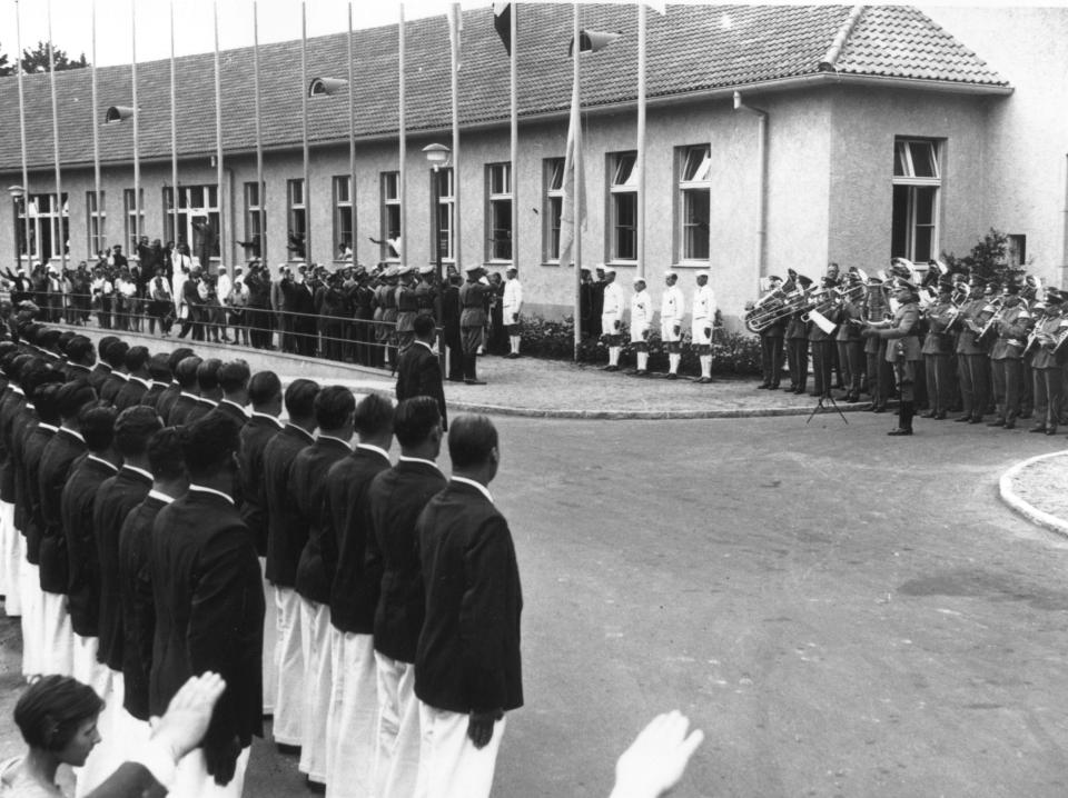  How the Olympic village looked in 1936 during the Summer Games in Berlin