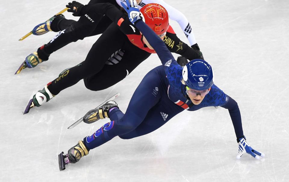  Elise Christie is currently competing in her third Winter Olympic Games