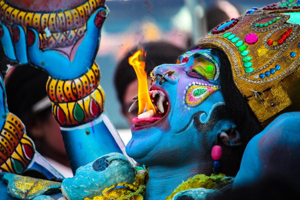  All over the world Hindus celebrate Maha Shivratri in February