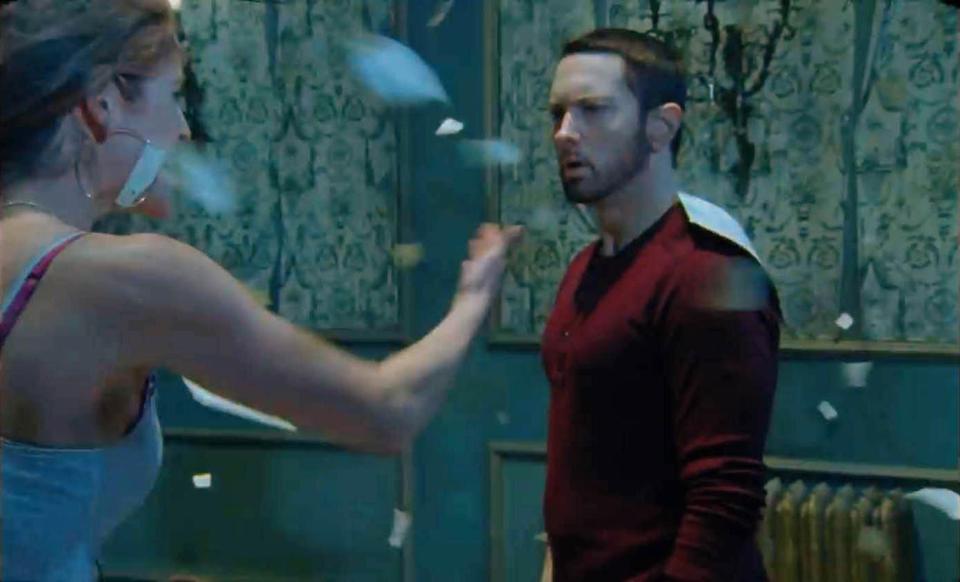  Things get messy when love interest 'Sue' discovers she is pregnant