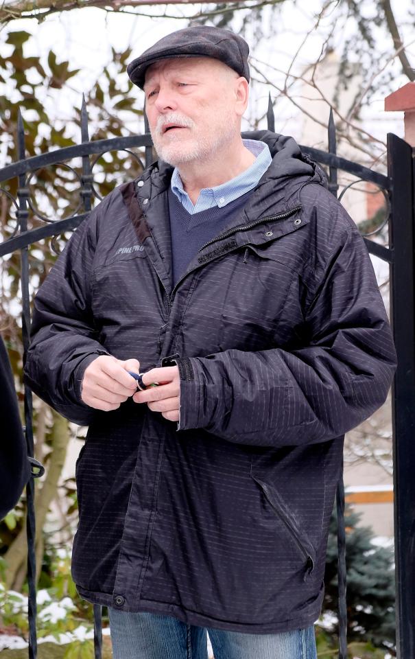 Jan Sarkocy, a.k.a. Jan Dymic, pictured near his home in Bratislava, Slovakia formerly part of communist Czechoslovakia